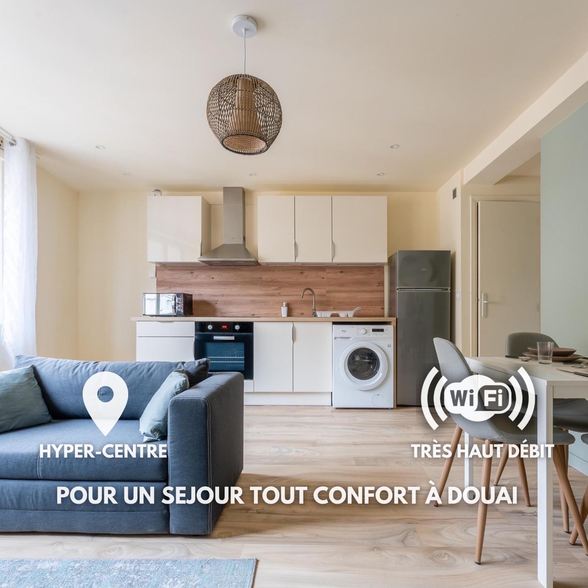 * Le Chic * Centre Ville Douai- 500M Place D'Armes المظهر الخارجي الصورة